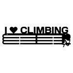I love Climbing– Éremtartó- 50cm